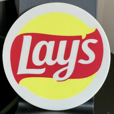 Miếng lót ly Lay's (Coaster) in 3D cực đẹp và độc đáo