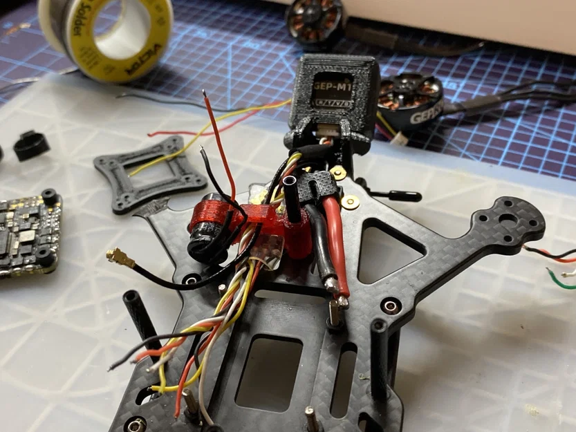 Giá gắn Receiver & Capacitor (cho Cinelog 35 v2) - Image 2