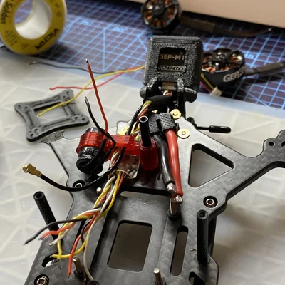 Giá gắn Receiver & Capacitor (cho Cinelog 35 v2)