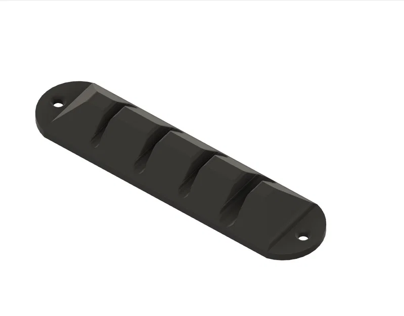 Giá treo cáp thông minh kiểu dáng Toblerone cho bàn làm việc - Image 1