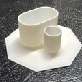 Đế giữ chai nhuộm da Angelus 3oz tích hợp cắm cọ tiện lợi - Thumbnail 3