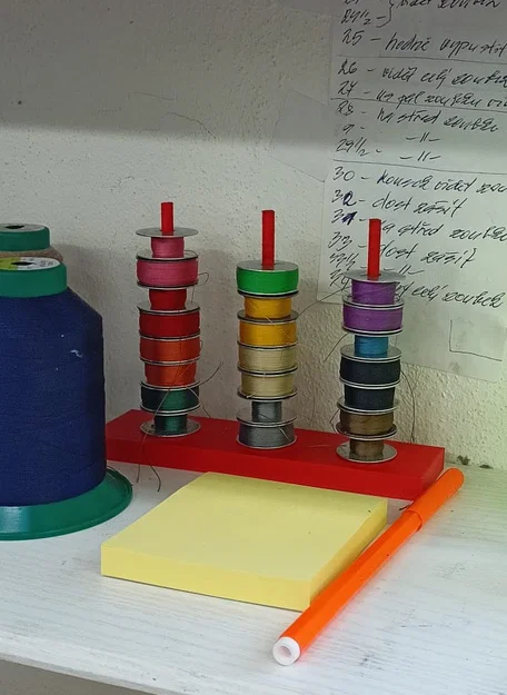 Khay Đứng Sắp Xếp Cuộn Chỉ (Reel Stand) Tiện Dụng Cho Góc May Vá - Image 3