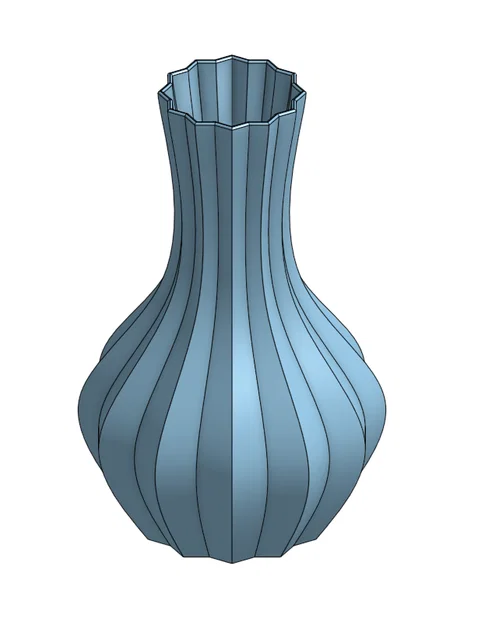 Mẫu lọ hoa Modern Vase in 3D đẹp mắt, thiết kế tối giản sang trọng - Image 1