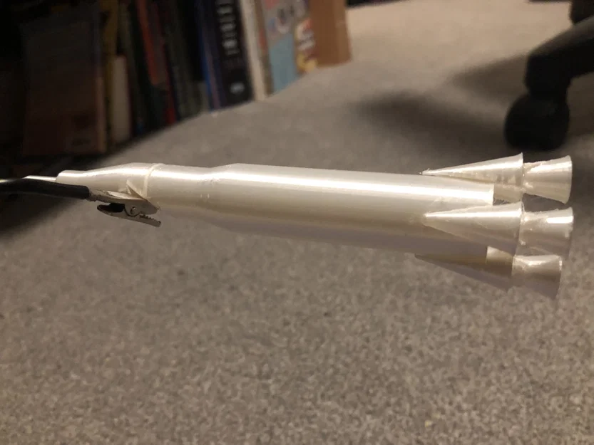 Mô hình tên lửa Saturn 5 trang trí bàn làm việc cực đẹp - Image 2
