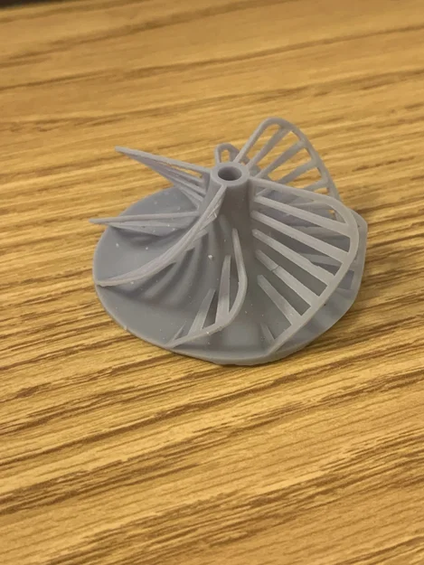 Mô hình cánh quạt máy bơm (Impeller) chi tiết cho in 3D - Image 1