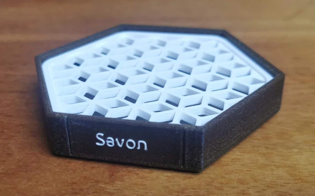Khay Đựng Xà Phòng Có Nhãn (Soap holder with label) - Image 1