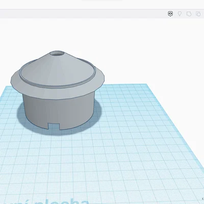 Mẫu thiết kế 3D nắp hình chóp hỗ trợ trồng và chăm sóc rêu tại nhà