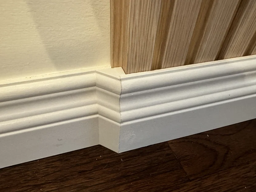 Mô hình phào chỉ chân tường (Baseboard trim profile) 3D in tại nhà - Image 1