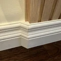 Mô hình phào chỉ chân tường (Baseboard trim profile) 3D in tại nhà - Thumbnail 1