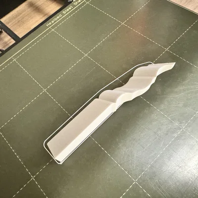 Mô hình phào chỉ chân tường (Baseboard trim profile) 3D in tại nhà