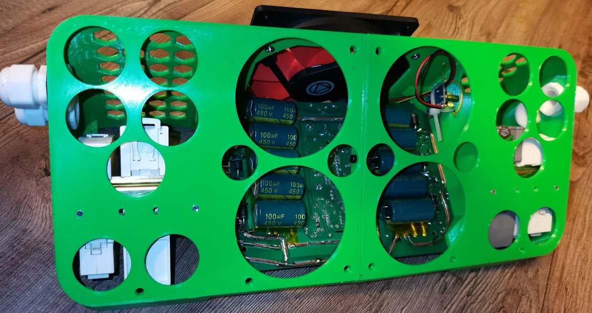 BOX - Vỏ hộp cho BEL regulator & quạt 120mm (kèm phụ kiện) - Image 3