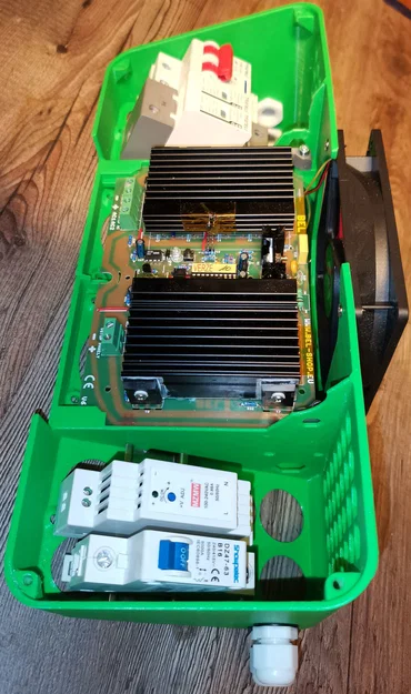 BOX - Vỏ hộp cho BEL regulator & quạt 120mm (kèm phụ kiện) - Image 4