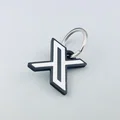 Móc khóa biểu tượng X (X Keychain) phong cách hiện đại cho mọi người - Thumbnail 2