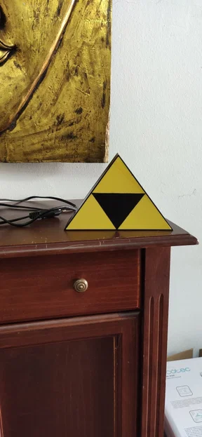 Đèn ngủ Triforce in 3D cực chất cho game thủ - Image 2