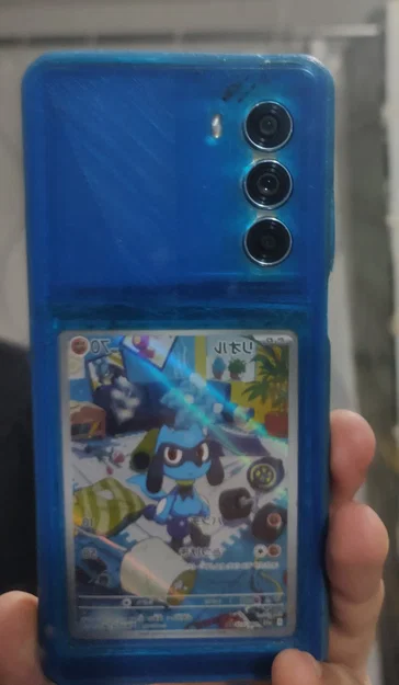 Ốp lưng Motorola G200 in 3D có ngăn chứa thẻ bài cá tính - Image 2