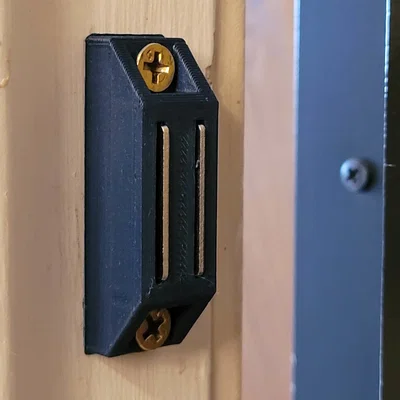Giá đỡ nam châm dạng phẳng cho tủ và cửa trượt (Parallel Magnet Latch)
