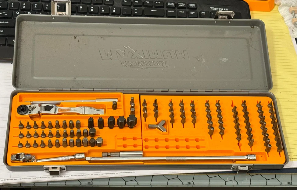 Khay Đựng Đầu Vít Hex Bit Organizer Cho Hộp Mastercraft Maximum - Image 1