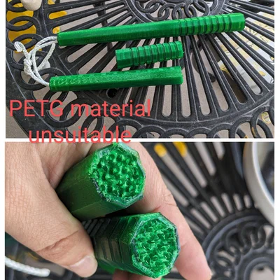 Nunchaku (Đồ trang trí/in 3D) – Chỉ dùng để luyện tập
