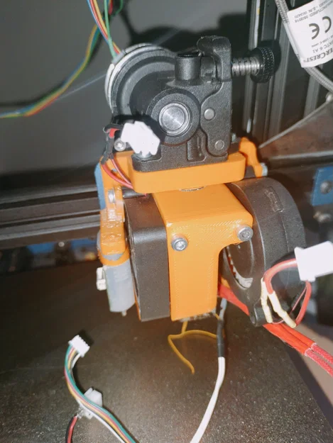Ngàm lắp hotend E3D V6 dùng Orbiter v1.5 (có gắn BLTouch & quạt 5015) - Image 3