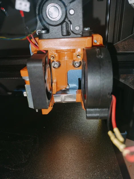 Ngàm lắp hotend E3D V6 dùng Orbiter v1.5 (có gắn BLTouch & quạt 5015) - Image 4