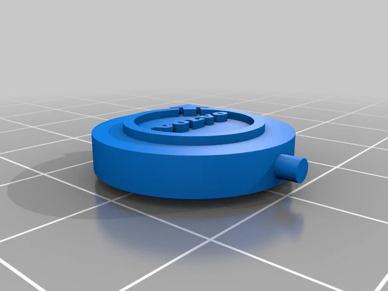 Móc khóa xoay Volvo in 3D - Phụ kiện độc đáo cho fan xe hơi - Image 1