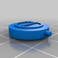 Móc khóa xoay Volvo in 3D - Phụ kiện độc đáo cho fan xe hơi - Thumbnail 1
