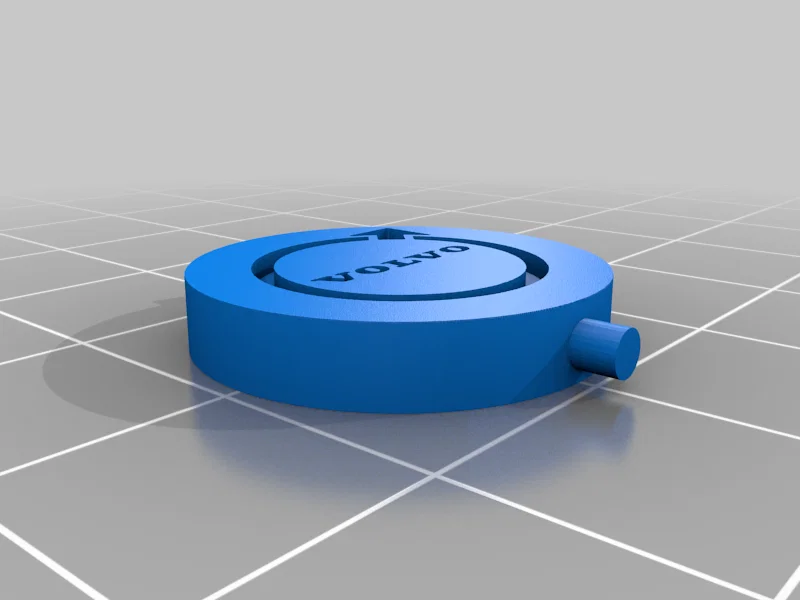 Móc khóa xoay Volvo in 3D - Phụ kiện độc đáo cho fan xe hơi - Image 2