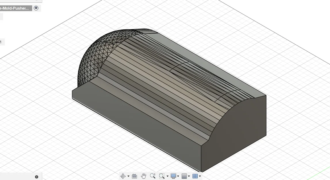 Mô hình thanh đẩy kỹ thuật Pusher 1/2 in 3D chính xác - Image 1