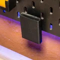 Giá treo thước kẻ cho bảng Ikea Skadis - Phụ kiện in 3D gọn gàng - Thumbnail 3