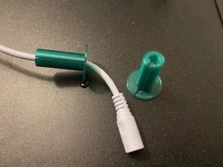 Ốp grommet luồn dây qua tường (Wall Cable Pass Through) - Image 1