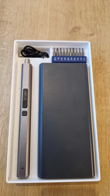 Hộp lưu trữ Gridfinity cho precision screwdriver - Image 1