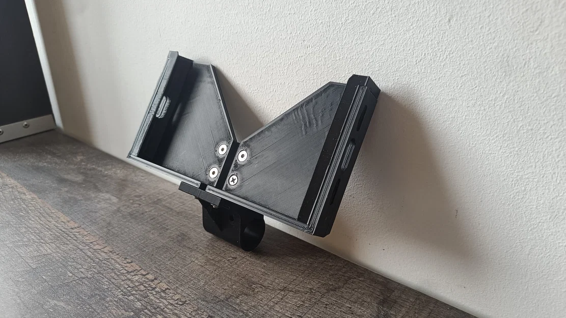 Giá đỡ điện thoại xe máy/mô tô đa năng (Universal motorcycle phone holder) - Image 2