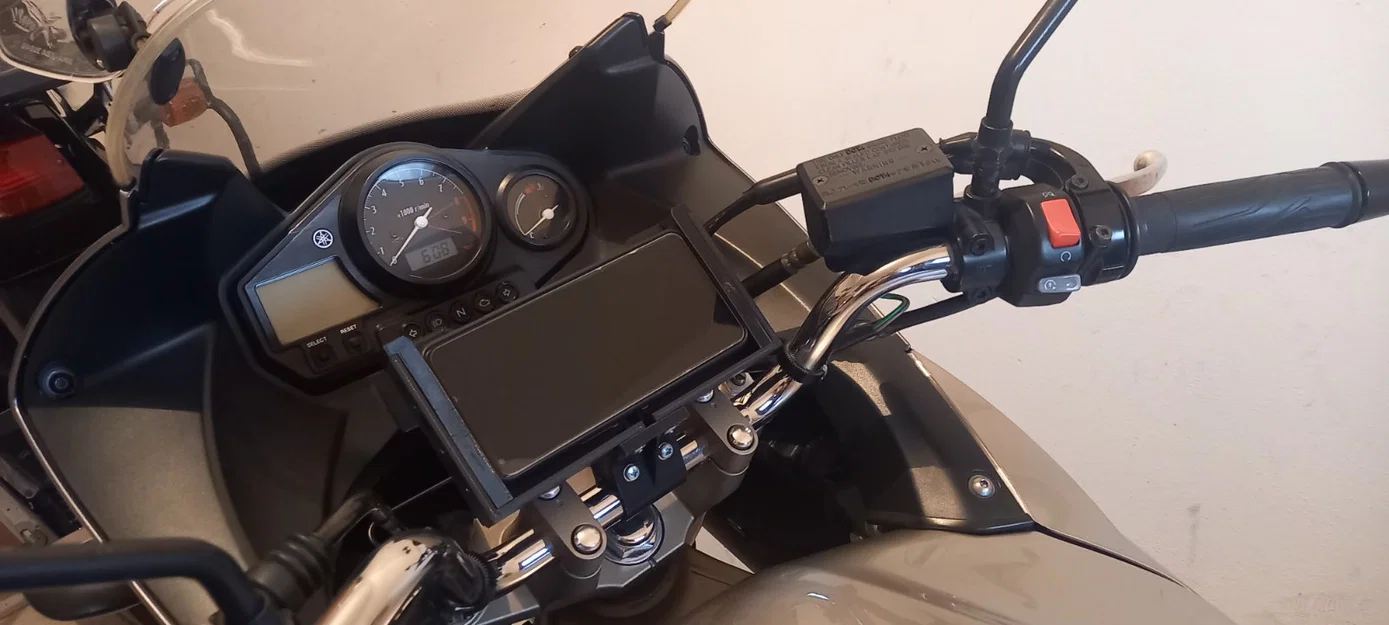 Giá đỡ điện thoại xe máy/mô tô đa năng (Universal motorcycle phone holder) - Image 3