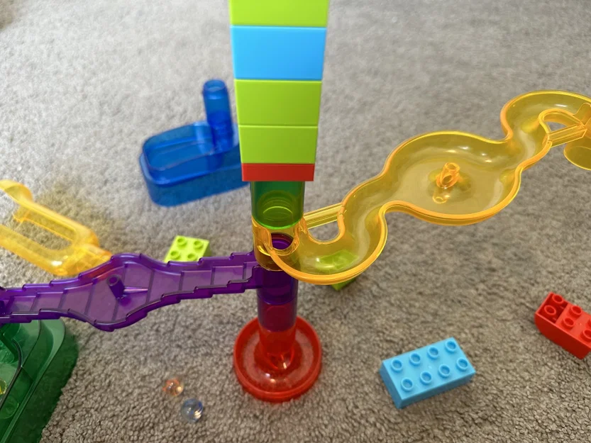 Adapter Marble Run Duplo (Đáy Ống/Đỉnh Duplo) - Image 1