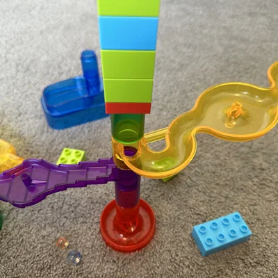 Adapter Marble Run Duplo (Đáy Ống/Đỉnh Duplo)