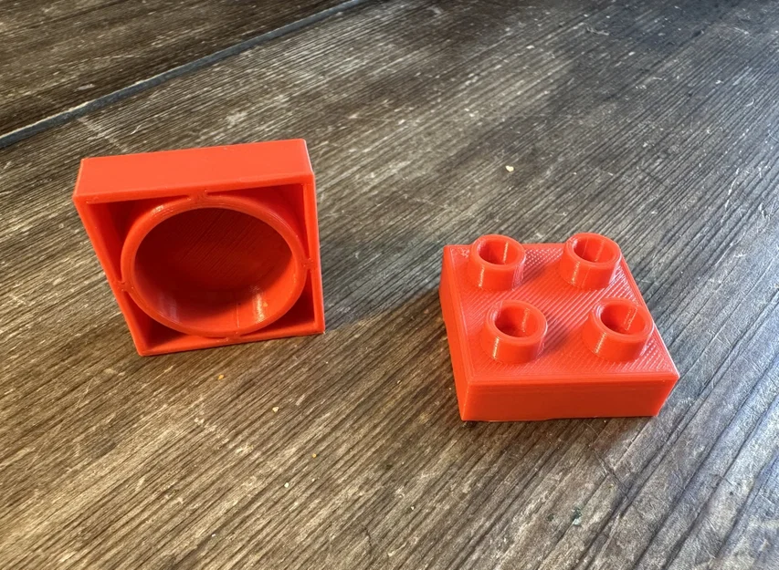 Adapter Marble Run Duplo (Đáy Ống/Đỉnh Duplo) - Image 2