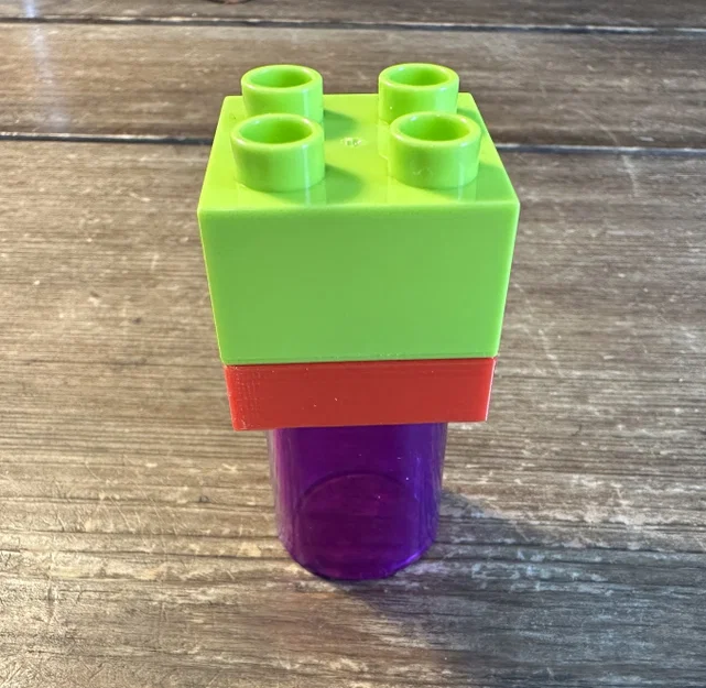 Adapter Marble Run Duplo (Đáy Ống/Đỉnh Duplo) - Image 3