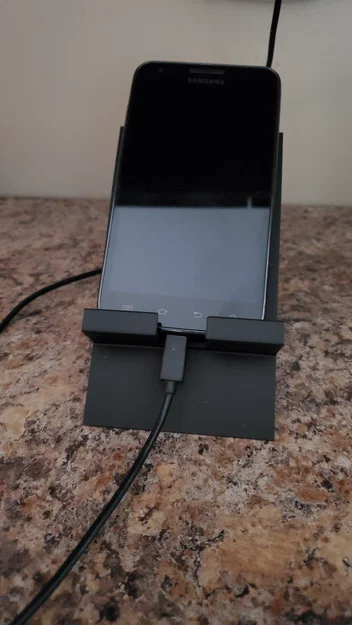 Giá đỡ điện thoại để bàn 3D đơn giản, tiện dụng (Phone Stand) - Image 1