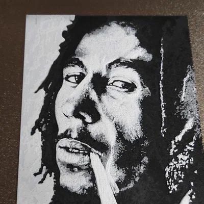 Bob Marley Hueforge