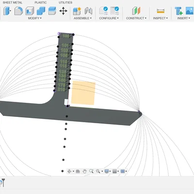 Dụng cụ đo bán kính trong (Inner Radius Measuring Tool)