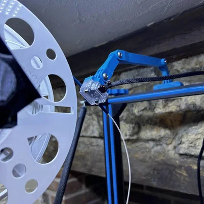 Giá đỡ filament có sensor + ngàm gắn GoPro