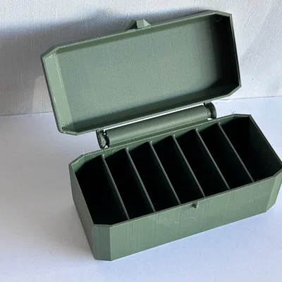 Hộp đựng chip và phụ kiện đa năng in 3D với vách ngăn linh hoạt