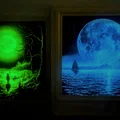 Khung tranh 3D 200mm có đèn LED cảm biến chuyển động - Thumbnail 1