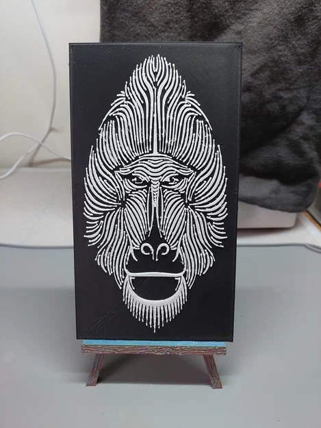 Chân dung Khỉ đầu chó (Baboon) 1 - Image 1