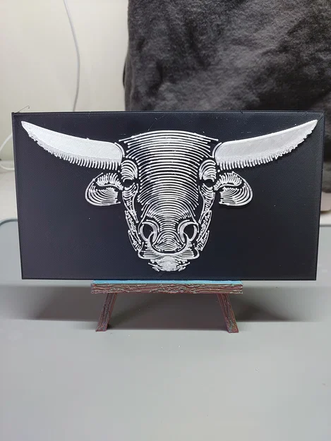Chân dung Bò 1 (Bull Portrait 1) - Image 1