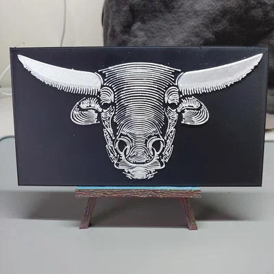 Chân dung Bò 1 (Bull Portrait 1)