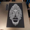 Chân dung Khỉ đầu chó (Baboon) 1 - Thumbnail 3