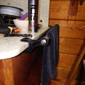 Kẹp Treo Khăn Đa Năng Cho Mặt Bàn Đá (Towel Rack Fixture) - Thumbnail 3