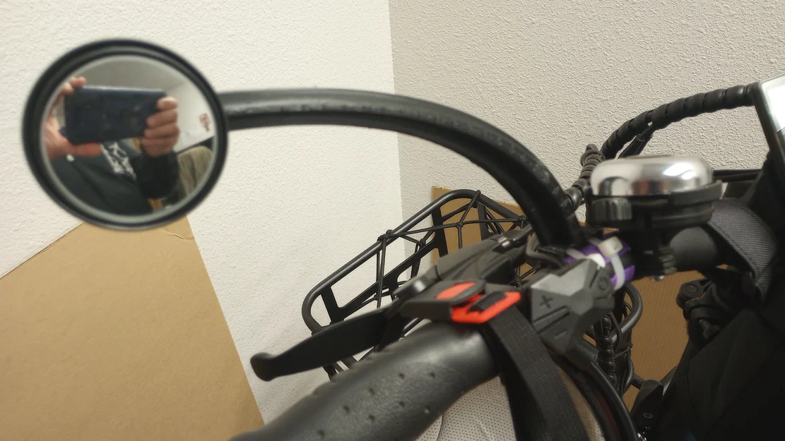 Ngàm gắn gương xe đạp cho tay lái (Bike Mirror Mount for Handle Bars) - Image 1