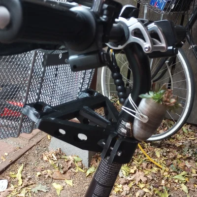 Bộ khung đỡ giỏ xe đạp (Bike Basket Brace) in 3D chắc chắn